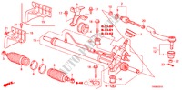SERVOLENKGETRIEBE(LH) für Honda ACCORD 2.0EX 4 Türen 5 gang-Schaltgetriebe 2009