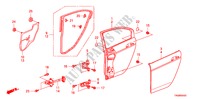 TUERBLECHE, HINTEN für Honda ACCORD VTI-L 4 Türen 5 gang automatikgetriebe 2011
