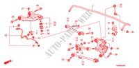 UNTERER ARM, HINTEN für Honda ACCORD VTI-L 4 Türen 5 gang automatikgetriebe 2011