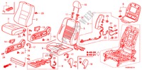VORDERSITZ(R.)(LH) für Honda ACCORD 2.0EX 4 Türen 5 gang-Schaltgetriebe 2010