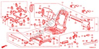 VORNE SITZKOMPONENTEN(L.)(VOLLE LEISTUNG, SITZ) für Honda ACCORD 2.0EX 4 Türen 5 gang-Schaltgetriebe 2010