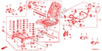 VORNE SITZKOMPONENTEN(R.)(ELEKTR. SITZVERSTELLER) für Honda ACCORD 2.0EX 4 Türen 5 gang-Schaltgetriebe 2011