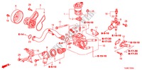 WASSERPUMPE(2.0L) für Honda ACCORD 2.0EX 4 Türen 5 gang automatikgetriebe 2011
