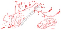WINDSCHUTZSCHEIBENWASCHER(KU/KW) für Honda ACCORD 2.0LX 4 Türen 5 gang-Schaltgetriebe 2011