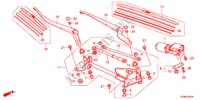 WINDSCHUTZSCHEIBENWISCHER(LH) für Honda ACCORD 2.0EX 4 Türen 5 gang automatikgetriebe 2011