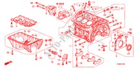 ZYLINDERBLOCK/OELWANNE(3.5L) für Honda ACCORD 3.5 4 Türen 5 gang automatikgetriebe 2010