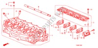 ZYLINDERKOPF(2.0L) für Honda ACCORD 2.0EX 4 Türen 5 gang-Schaltgetriebe 2009