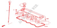 ZYLINDERKOPFDECKEL(2.0L) für Honda ACCORD 2.0VTI 4 Türen 5 gang automatikgetriebe 2010