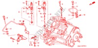 ATF LEITUNG/GESCHWINDIGKEITSSENSOR(5) für Honda BALLADE 180I 4 Türen 4 gang automatikgetriebe 1999