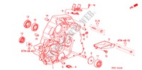 DREHMOMENTWANDLERGEHAEUSE(5) für Honda BALLADE 180I 4 Türen 4 gang automatikgetriebe 1999