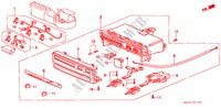 HEIZUNGSREGLER(LH) für Honda CIVIC 1.4IS 4 Türen 5 gang-Schaltgetriebe 1999