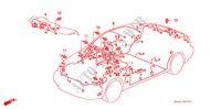 KABELBAUM(RH) für Honda CIVIC VTI 4 Türen 4 gang automatikgetriebe 1999