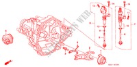 KUPPLUNGSFREIGABE (2) für Honda BALLADE 180I 4 Türen 5 gang-Schaltgetriebe 1998