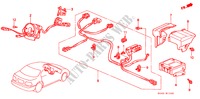 SRS EINHEIT(LH) für Honda CIVIC 1.6IES 4 Türen 4 gang automatikgetriebe 1999