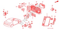STEUERGERAT(KABINE)(LH) für Honda CIVIC 1.6IES 4 Türen 5 gang-Schaltgetriebe 1999