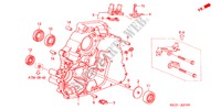 DREHMOMENTWANDLERGEHAEUSE(3) für Honda CIVIC VTI 4 Türen 4 gang automatikgetriebe 2000