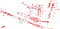 GETRIEBE, SERVOLENKUNG(LH) für Honda CIVIC EX 4 Türen 5 gang-Schaltgetriebe 2000