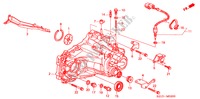 GETRIEBEGEHAEUSE (1) für Honda CIVIC VTIE LEV 4 Türen 5 gang-Schaltgetriebe 2000