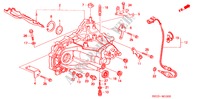 GETRIEBEGEHAEUSE (2) für Honda CIVIC SIR 4 Türen 5 gang-Schaltgetriebe 2000