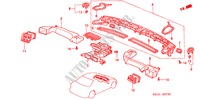 KANAL(LH) für Honda CIVIC EX 4 Türen 5 gang-Schaltgetriebe 2000