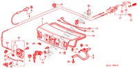KOFFERRAUMDECKEL(LH) für Honda CIVIC 1.4IS 4 Türen 5 gang-Schaltgetriebe 2000