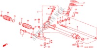 LENKGETRIEBEGEHAEUSE für Honda BALLADE BASE 4 Türen 5 gang-Schaltgetriebe 2000
