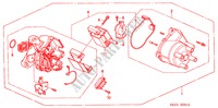 VERTEILER(HITACHI) (D4T94 05) für Honda CIVIC BASE 4 Türen 5 gang-Schaltgetriebe 2000