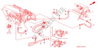 WASSERSCHLAUCH(2) für Honda CIVIC VTI 4 Türen 5 gang-Schaltgetriebe 2000