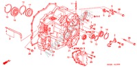 GETRIEBEGEHAEUSE(2.0L) für Honda CIVIC 2.0IVT 4 Türen 5 gang automatikgetriebe 2004