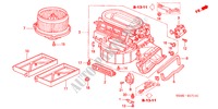 HEIZGEBLAESE(RH) für Honda CIVIC GLI 4 Türen 5 gang-Schaltgetriebe 2003