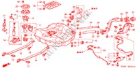 KRAFTSTOFFTANK(2) für Honda CIVIC VTI 4 Türen 5 gang-Schaltgetriebe 2002