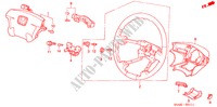 LENKRAD(SRS)(2) für Honda CIVIC VTX 4 Türen 4 gang automatikgetriebe 2001