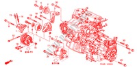 MOTORHALTERUNG (2.0L) für Honda CIVIC 2.0IVT 4 Türen 5 gang automatikgetriebe 2004