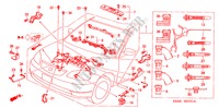 MOTORKABELBAUM(RH) für Honda CIVIC VTI 4 Türen 5 gang-Schaltgetriebe 2002