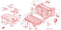 ZYLINDERBLOCK/OELWANNE(2.0L) für Honda CIVIC 2.0IVT 4 Türen 5 gang automatikgetriebe 2004