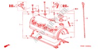 ZYLINDERKOPFDECKEL für Honda CIVIC VTI 4 Türen 5 gang-Schaltgetriebe 2003