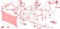 KLIMAANLAGE (SCHLAEUCHE/LEITUNGEN) (LH) für Honda CITY V 4 Türen 5 gang-Schaltgetriebe 2006