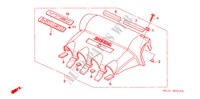 MOTORABDECKUNG für Honda CITY S 4 Türen 5 gang-Schaltgetriebe 2004