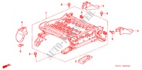 VORNE SITZKOMPONENTEN (R.) für Honda CITY EXI 4 Türen 5 gang-Schaltgetriebe 2003