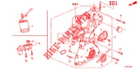 OELPUMPE (1.8L) für Honda CIVIC 1.8 ES 5 Türen 5 gang automatikgetriebe 2013