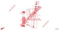 STOSSDAEMPFER HINTEN  für Honda CIVIC 1.8 ES 5 Türen 5 gang automatikgetriebe 2013