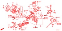 WASSERPUMPE/THERMOSTAT (1.8L) für Honda CIVIC 1.8 ES 5 Türen 5 gang automatikgetriebe 2013