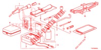 WERKZEUGE/WAGENHEBER  für Honda CIVIC 1.8 ES 5 Türen 5 gang automatikgetriebe 2013