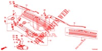 WINDSCHUTZSCHEIBENWISCHER (RH) für Honda CIVIC 1.8 ES 5 Türen 5 gang automatikgetriebe 2013