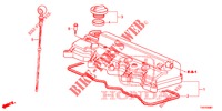 ZYLINDERKOPFDECKEL (1.8L) für Honda CIVIC 1.8 ES 5 Türen 5 gang automatikgetriebe 2013