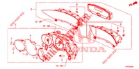 DREHZAHLMESSER  für Honda CIVIC 1.4 EXECUTIVE 5 Türen 6 gang-Schaltgetriebe 2012