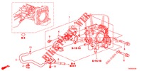 DROSSELKLAPPENGEHAEUSE (1.4L) für Honda CIVIC 1.4 EXECUTIVE 5 Türen 6 gang-Schaltgetriebe 2012
