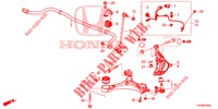 GELENK, VORNE  für Honda CIVIC 1.4 EXECUTIVE 5 Türen 6 gang-Schaltgetriebe 2012