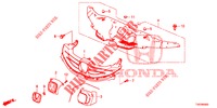 GRILL, VORNE/ZIERLEISTE  für Honda CIVIC 1.4 EXECUTIVE 5 Türen 6 gang-Schaltgetriebe 2012