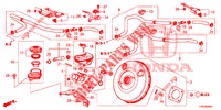 HAUPTBREMSZYLINDER/MASTER POWER (LH) für Honda CIVIC 1.4 EXECUTIVE 5 Türen 6 gang-Schaltgetriebe 2012